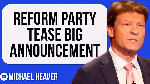 Reform Party Making BIG Announcement