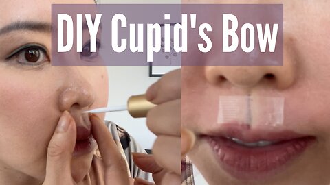 DIY Memory Shape to create cupid's bow | Koko Face Yoga