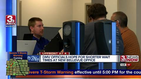 DMV officials hope for shorter wait times at new Bellevue office