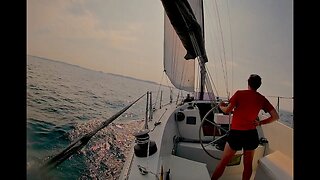 First sail of the season! Raw Sailing-July 4th part one