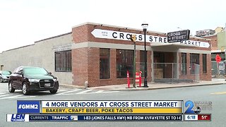 Four new vendors announced for Cross Street Market