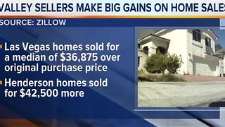 Las Vegas sellers see big gains in home sales