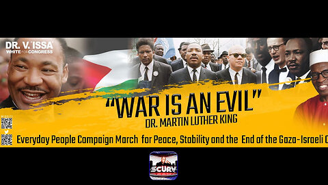 "WAR IS AN EVIL" | DR. MARTIN LUTHER KING | EVERYDAY PEOPLE CAMPAIGN MARCH | ORLANDO FLORIDA