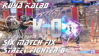 Kuya Kalbo Six Match Fix with Chun Li on Street Fighter 6 as Puyat 02-04-2024 Part 1.