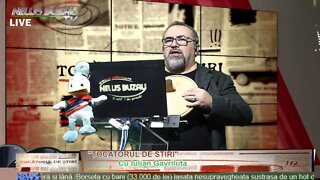 LIVE - TV NEWS BUZAU - TOCATORUL DE STIRI, cu Iulian Gavriluta. Cum a pierdut Toma procesele, ...