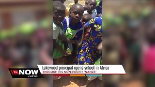 Local principal opens school in Africa