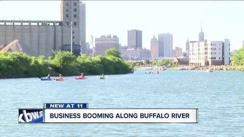 Business booming along Buffalo River