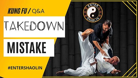 The Most Common Lock and Takedown Mistake In The Martial Arts