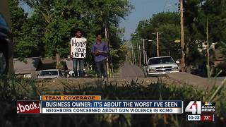 KC neighbors sick of hearing gunfire