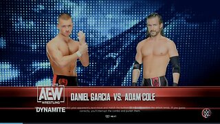 AEW Dynamite Daniel Garcia vs Adam Cole