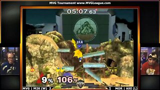 MVG Tournament GF: MVG | Mew2king (Sheik) vs. MOR | AXE (Pikachu)