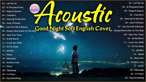 Beautiful Cover Acoustic Love Songs Cover Playlist 2023 ❤️ Soft Acoustic Cover Of Popular Love Songs