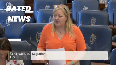 Senator Róisín Garvey Defends Migrants, Criticizes Right-Wing Conspiracies