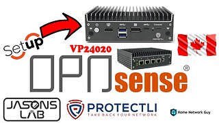 Installing OPNsense On A Protectli VP2420 With Quad 2.5gbe Nic's 32Gb Ram !