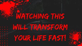 How To Transform Your Life Fast!