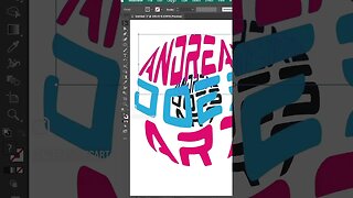 Adobe Illustrator Text Design