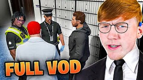 Angry Ginge becomes a LAWYER on GTA RP (Full Vid)