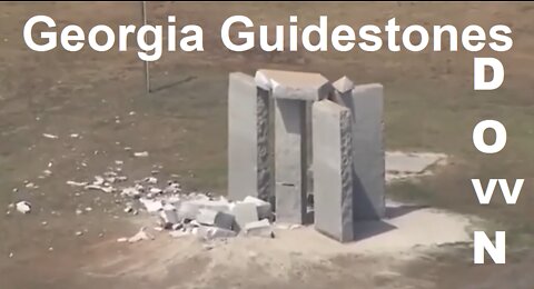 Georgia Guidestones Down July 6, 2022