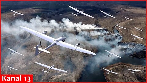 Ukraine launches more long-range drones than Russia for the first time