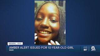 Amber Alert issued for missing 10-year-old girl