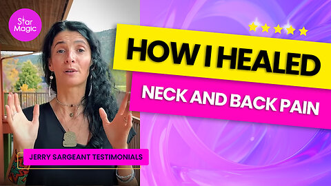 Neck & Back Pain Gone Miracle Healing with Jerry Sargeant