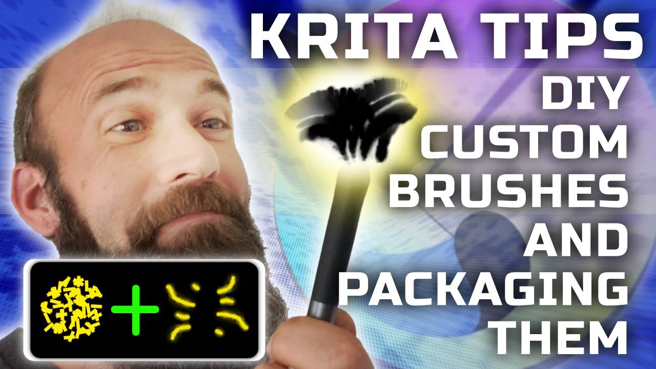 Krita Tips DIY Custom Brushes And Packaging Tricks
