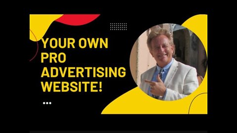 Your own pro advertising website