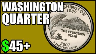 2007 Washington Quarters Worth Money - How Much Is It Worth and Why, Errors, Varieties, and History