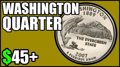 2007 Washington Quarters Worth Money - How Much Is It Worth and Why, Errors, Varieties, and History
