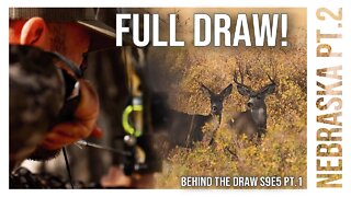 Spot and Stalk Deer Hunting in Nebraska with a BOW!! (Big Buck in Bow Range!)