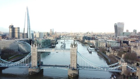 Tower Bridge, London Bridge, River Thames | London Aerial View