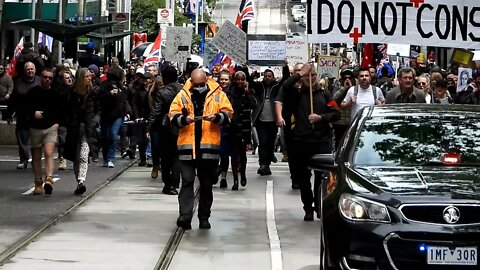 LIVE - Protest Compilation (All Footage Combined) Melbourne NOW