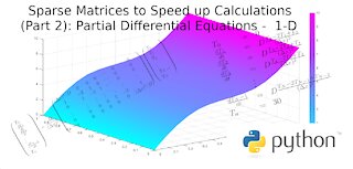 Sparse Matrices to Speed up Calculations (Part 2): Partial Differential Equations - 1-D Diffusion