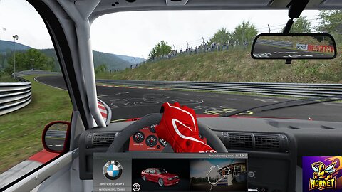 Full lap on Nürburgring Tourist with BMW M3 E30 in Assetto Corsa