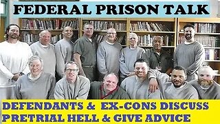 Federal Prison Pretrial Talk #1 Ex-Cons & defendants talk Guest Alex S Did 3 yrs Federal Prison