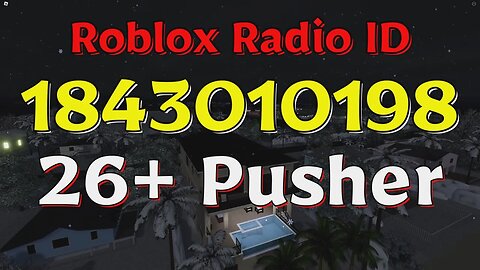 Pusher Roblox Radio Codes/IDs
