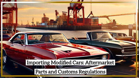 Importing a Modified Car: What You Need to Know About Aftermarket Parts!