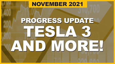 November 2021 Lifestyle Trading Update - Trading Options to Make My Tesla Monthly Payments