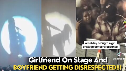 Man Looses Girlfriend To An Artist (Omah Lay) On Stage Being A Gang Leader Of 304s