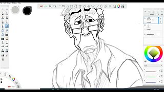 Drawing BOONDOCKS Character ROBERT FREEMAN on Sketchbook Pro 2021