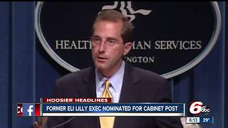 Former Eli Lilly executive nominated to be Health and Human Services Secretary