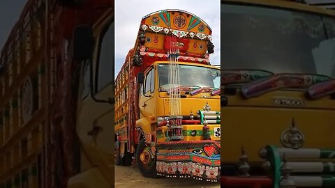 Beautiful Pakistan Truck Art #shorts #short #pakistan