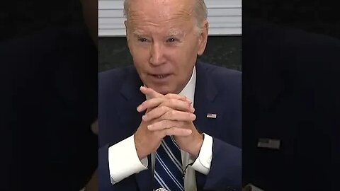 Biden teases the release of Hamas hostages: "Nothing is done until it's done" #shorts