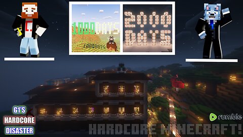 🔴LIVE - HARDCORE MINECRAFT! 2000+ Days!