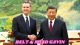 Gavin Newsom Gives Unbelievably LAUGHABLE Excuse for Visiting China