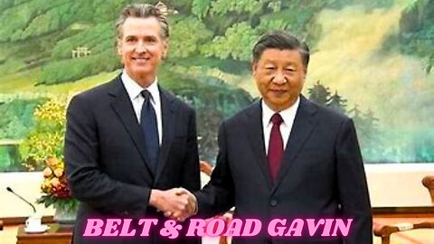 Gavin Newsom Gives Unbelievably LAUGHABLE Excuse for Visiting China