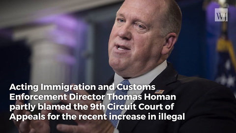 ICE Director Says 9th Circuit Court Is Causing Another Surge in Illegal Immigration