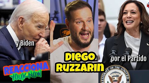 REACCIÓN 🚨Diego Ruzzarin: Quién es Realmente Kamala Harris 🇺🇸 la mujer que reemplazará a Joe Biden?