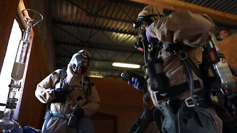 1st Marine Division CBRN trains at Guardian Centers