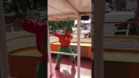 SUPER PULOS NINJAS DO FOFÃO, O MÁSKARA, PATATI E BEN10 DANÇANDO NA CARRETA DA ALEGRIA FURACÃO